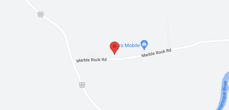 map of 80 Marble Rock RD